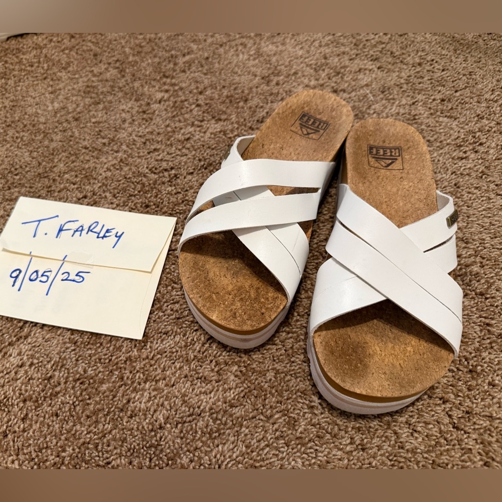 Reef White Women's Sandals